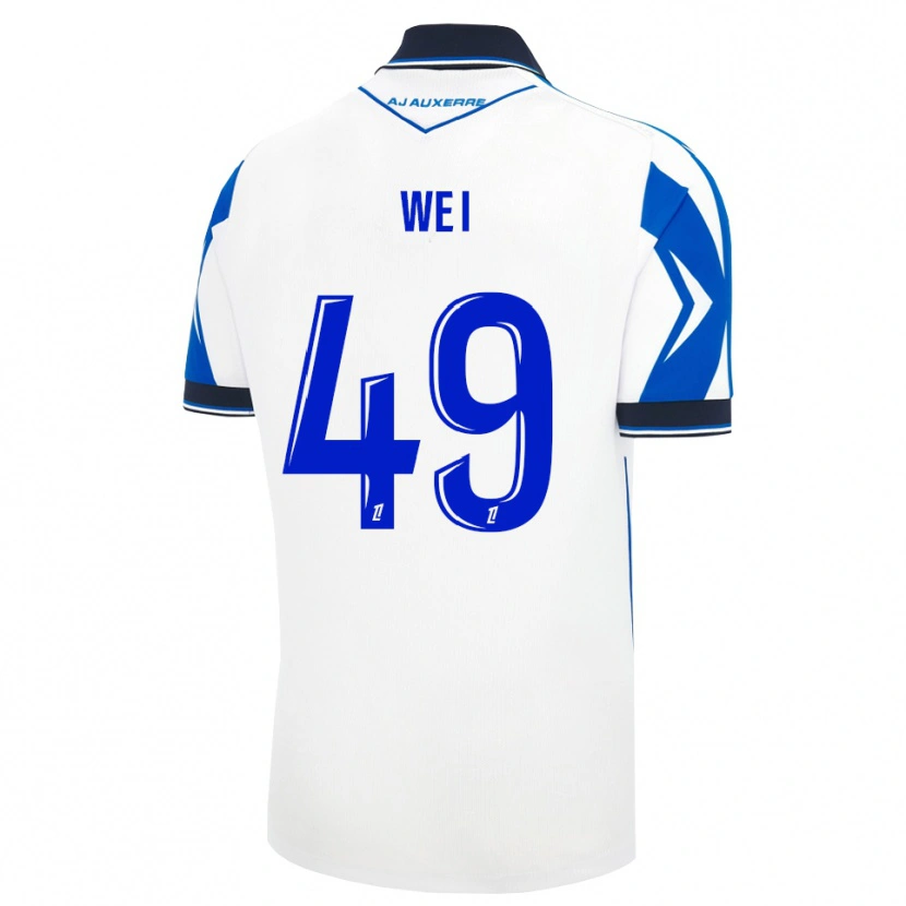 Danxen Mujer Camiseta Xiangxin Wei #49 Negro Blanco Azul 1ª Equipación 2026/27 La Camisa México
