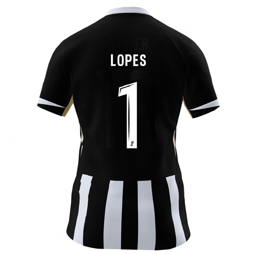 Danxen Mujer Camiseta Anthony Lopes #1 Negro Azul 1ª Equipación 2026/27 La Camisa México