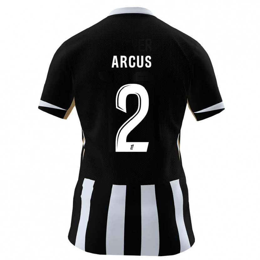 Danxen Mujer Camiseta Carlens Arcus #2 Negro Azul 1ª Equipación 2026/27 La Camisa México