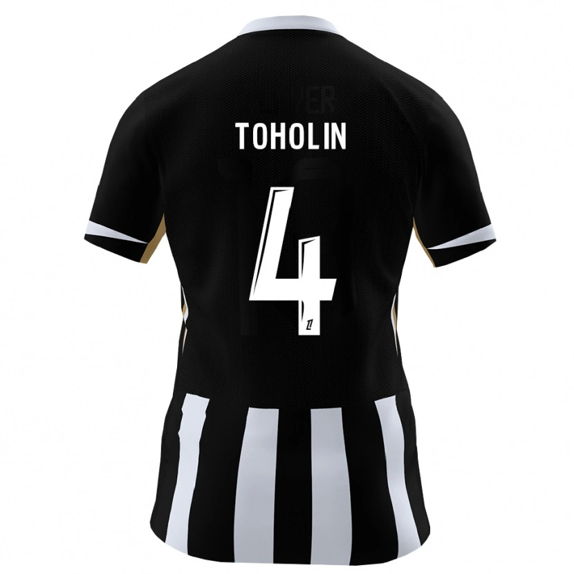 Danxen Mujer Camiseta Haris Toholin #4 Negro Azul 1ª Equipación 2026/27 La Camisa México