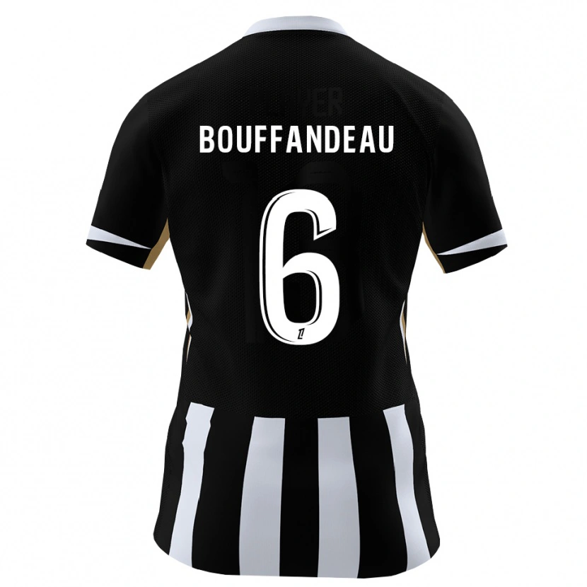 Danxen Mujer Camiseta Jules Bouffandeau #6 Negro Azul 1ª Equipación 2026/27 La Camisa México