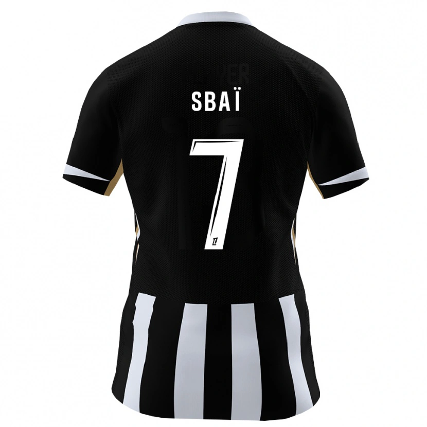 Danxen Mujer Camiseta Amine Sbaï #7 Negro Azul 1ª Equipación 2026/27 La Camisa México