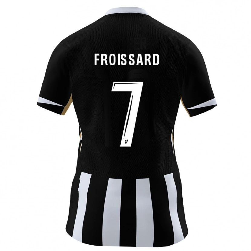 Danxen Mujer Camiseta Kévine Froissard #7 Negro Azul 1ª Equipación 2026/27 La Camisa México