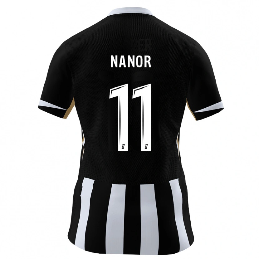 Danxen Mujer Camiseta Enzo Nanor #11 Negro Azul 1ª Equipación 2026/27 La Camisa México