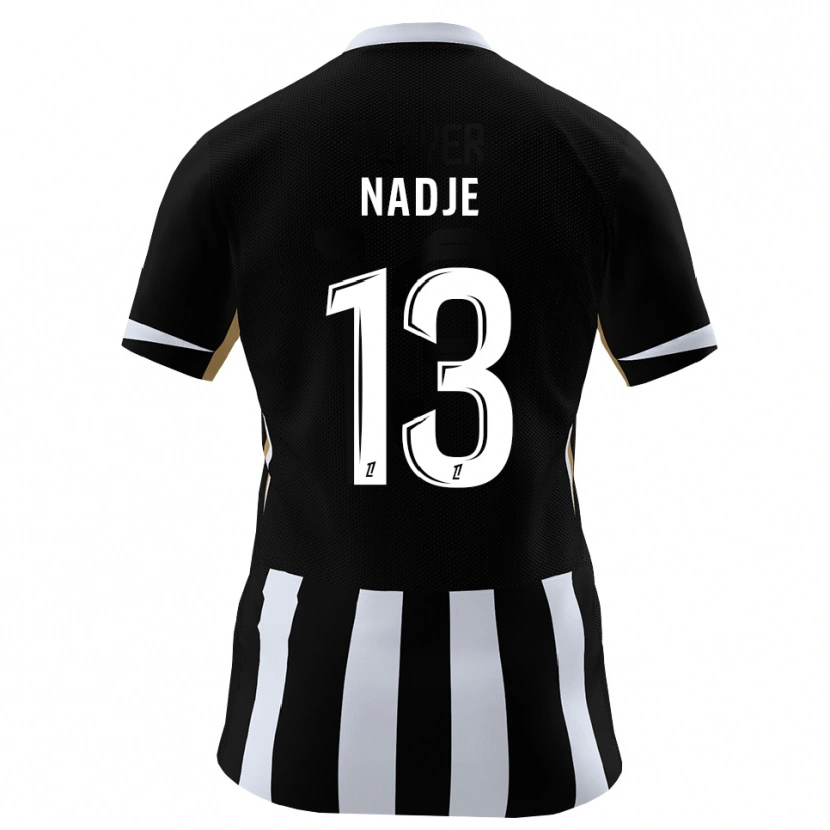 Danxen Mujer Camiseta Guédé Nadje #13 Negro Azul 1ª Equipación 2026/27 La Camisa México