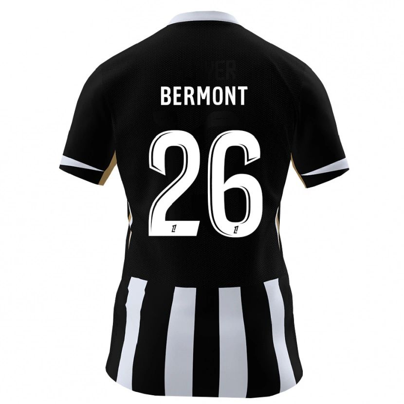 Danxen Mujer Camiseta Anthony Bermont #26 Negro Azul 1ª Equipación 2026/27 La Camisa México