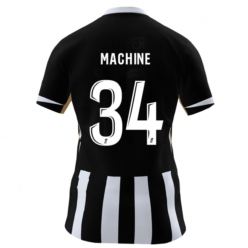 Danxen Mujer Camiseta Lanroy Machine #34 Negro Azul 1ª Equipación 2026/27 La Camisa México