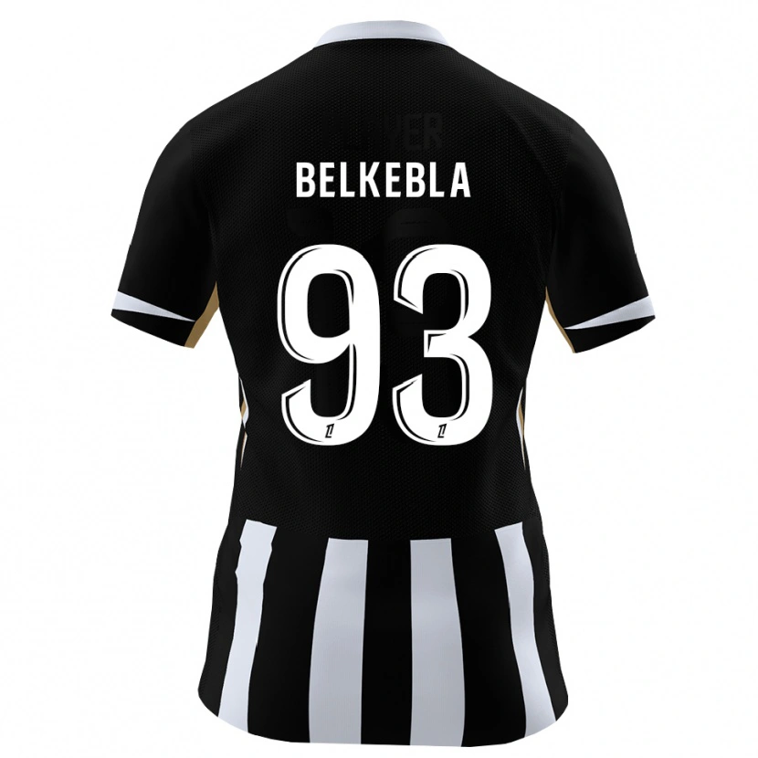 Danxen Mujer Camiseta Haris Belkebla #93 Negro Azul 1ª Equipación 2026/27 La Camisa México