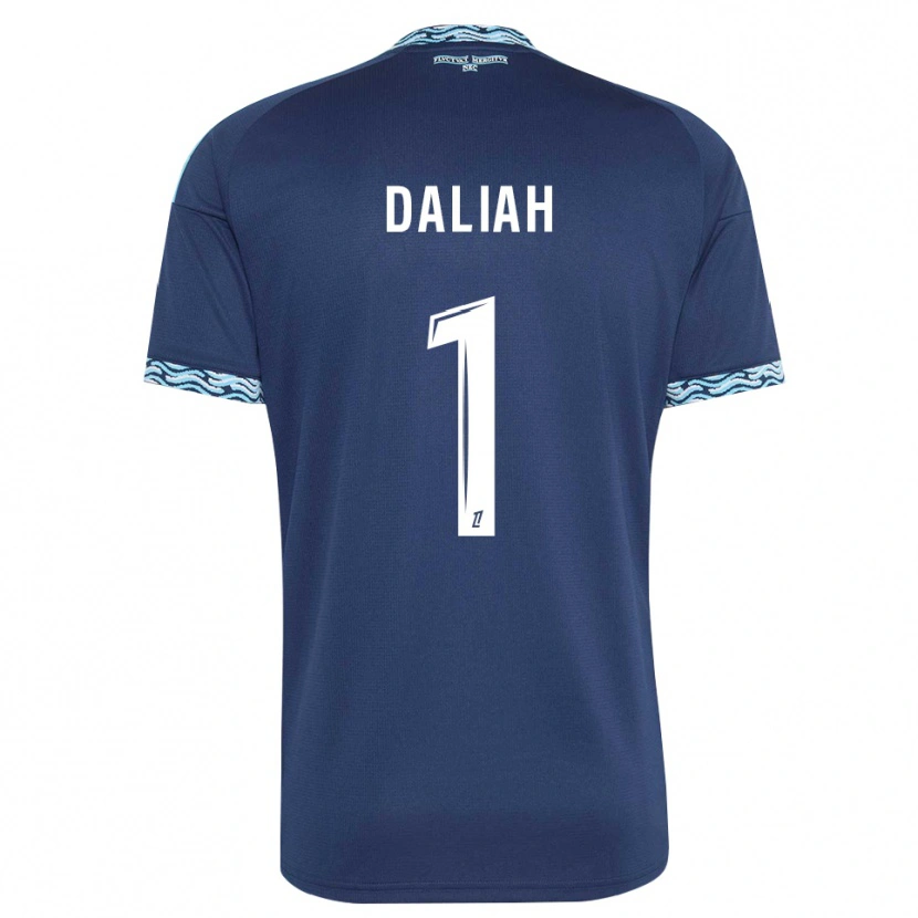 Danxen Mujer Camiseta Leny Daliah #1 Azul Acero Blanco 1ª Equipación 2026/27 La Camisa México