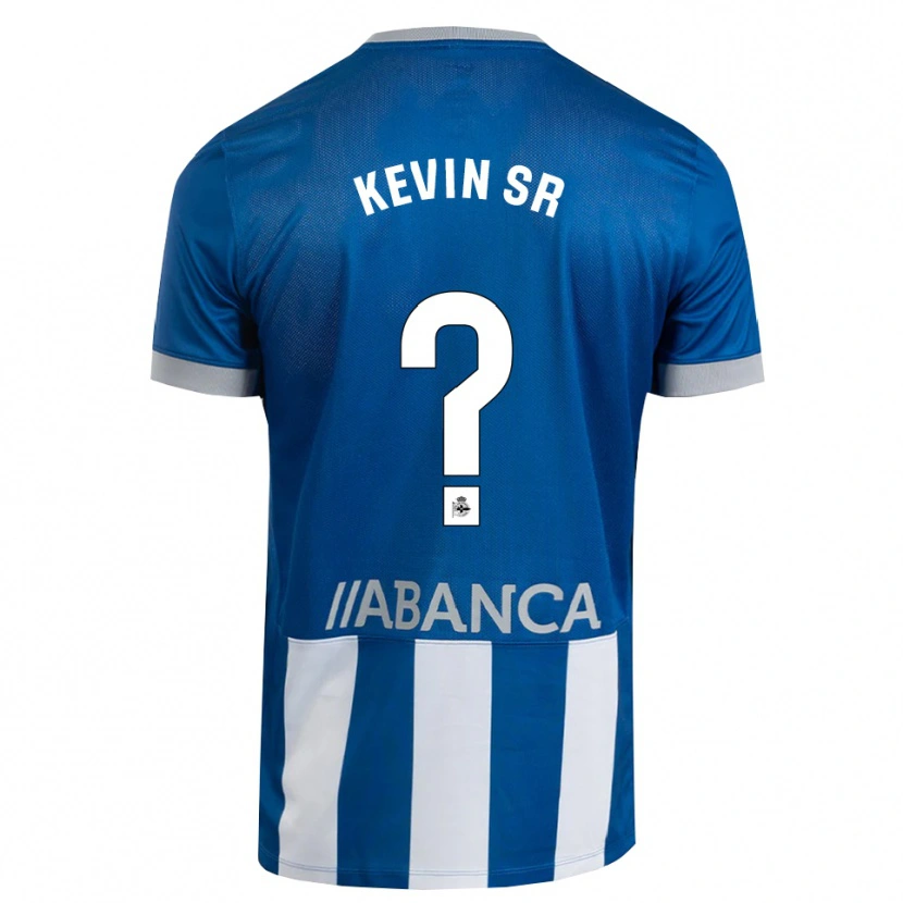 Danxen Mujer Camiseta Kevin Sánchez #0 Azul Gris Blanco 1ª Equipación 2026/27 La Camisa México