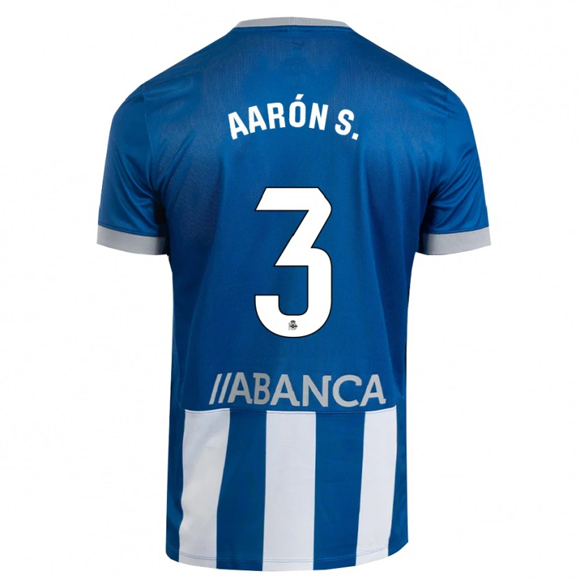 Danxen Mujer Camiseta Aarón Sánchez #3 Azul Gris Blanco 1ª Equipación 2026/27 La Camisa México