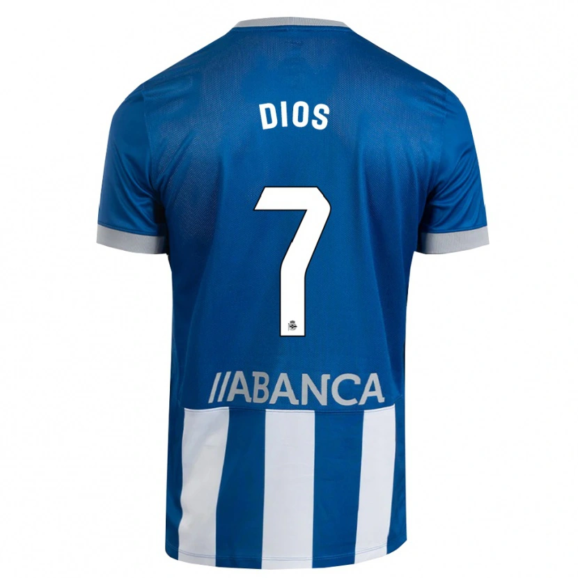 Danxen Mujer Camiseta Eva Dios #7 Azul Gris Blanco 1ª Equipación 2026/27 La Camisa México