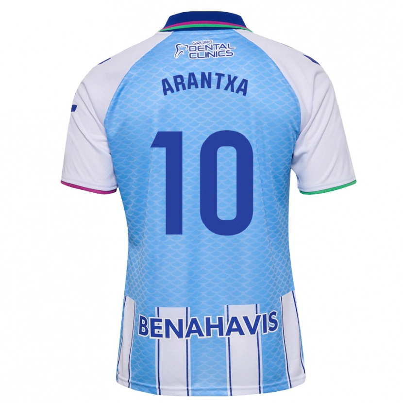 Danxen Mujer Camiseta Arantxa Medina Torreblanca #10 Azul Cielo Profundo Blanco 1ª Equipación 2026/27 La Camisa México