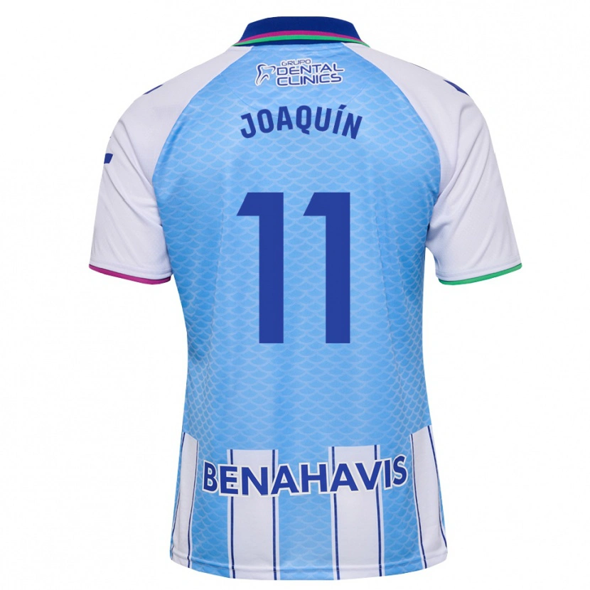 Danxen Mujer Camiseta Joaquín Muñoz #11 Azul Cielo Profundo Blanco 1ª Equipación 2026/27 La Camisa México