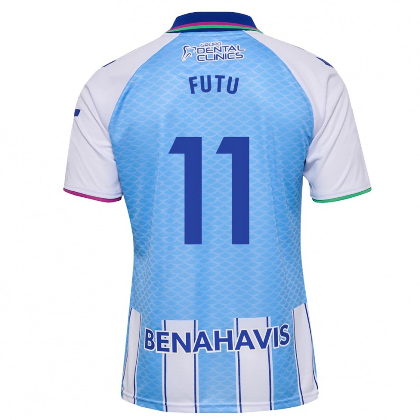 Danxen Mujer Camiseta Mirian Córdoba Álvarez #11 Azul Cielo Profundo Blanco 1ª Equipación 2026/27 La Camisa México