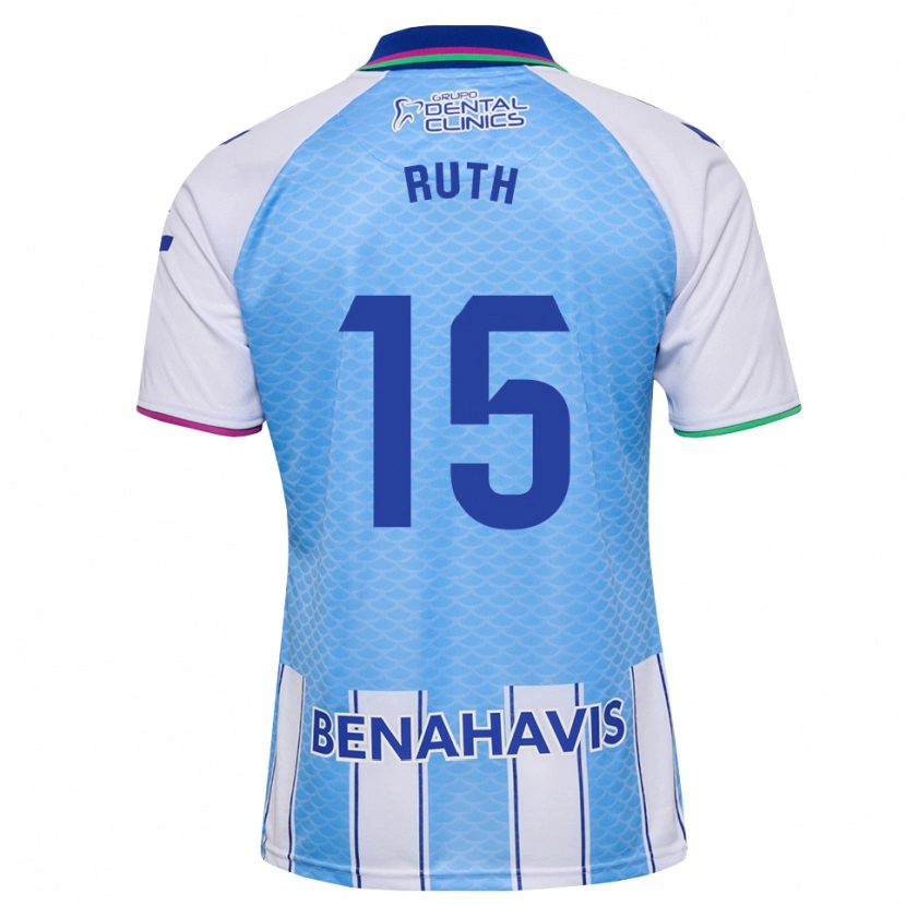 Danxen Mujer Camiseta Ruth #15 Azul Cielo Profundo Blanco 1ª Equipación 2026/27 La Camisa México