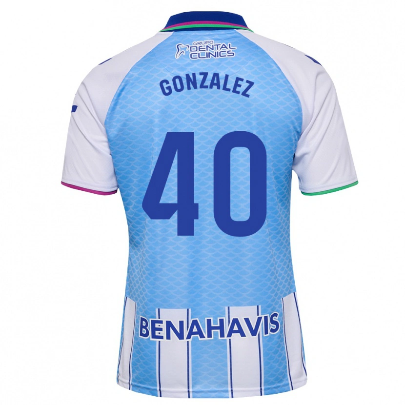 Danxen Mujer Camiseta Carol González #40 Azul Cielo Profundo Blanco 1ª Equipación 2026/27 La Camisa México