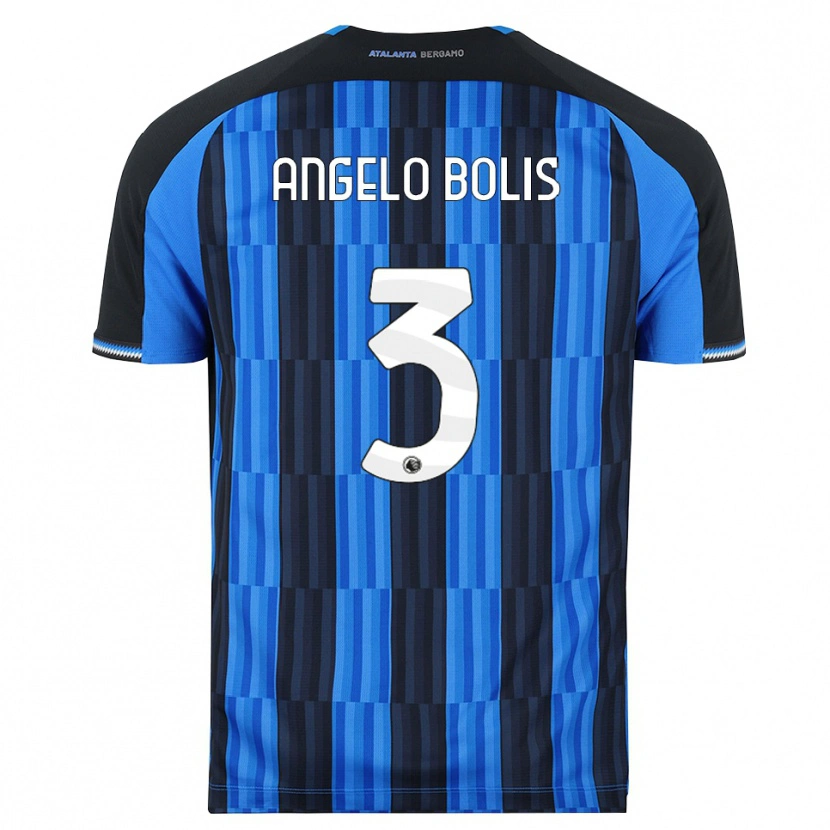 Danxen Mujer Camiseta Tommaso Angelo Bolis #3 Azul Negro Rojo 1ª Equipación 2026/27 La Camisa México