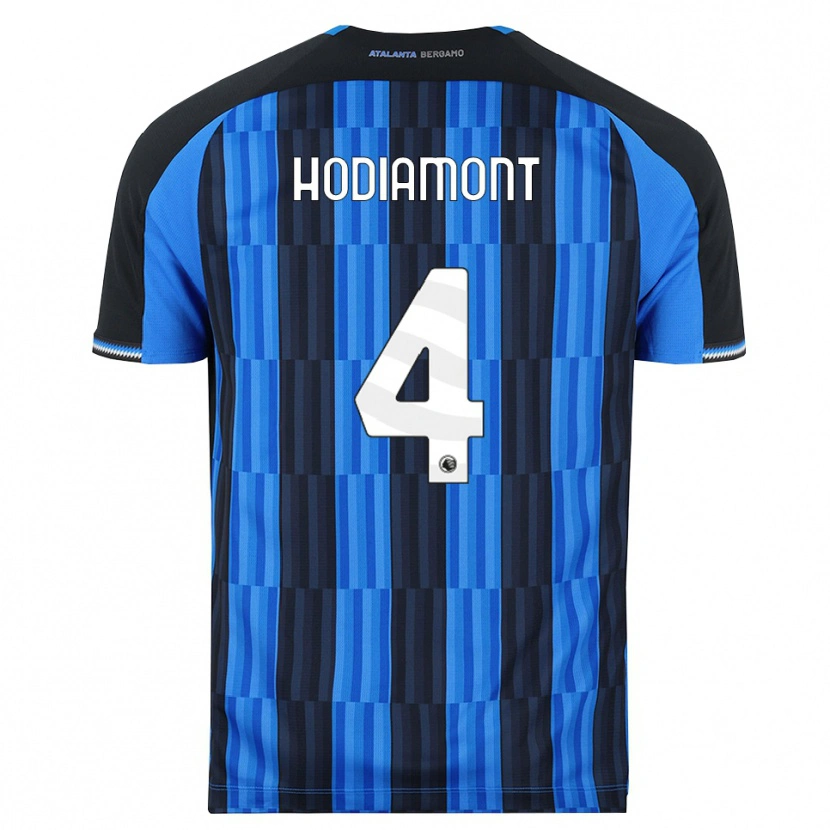 Danxen Mujer Camiseta Lyam Hodiamont #4 Azul Negro Rojo 1ª Equipación 2026/27 La Camisa México