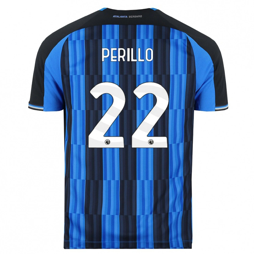 Danxen Mujer Camiseta Diego Perillo #22 Azul Negro Rojo 1ª Equipación 2026/27 La Camisa México