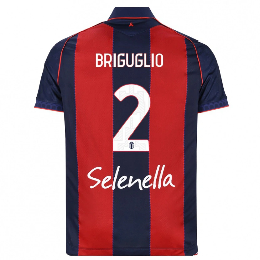 Danxen Mujer Camiseta Christian Briguglio #2 Azul Real Rojo Blanco 1ª Equipación 2026/27 La Camisa México