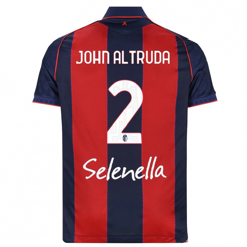 Danxen Mujer Camiseta Alessandro John Altruda #2 Azul Real Rojo Blanco 1ª Equipación 2026/27 La Camisa México