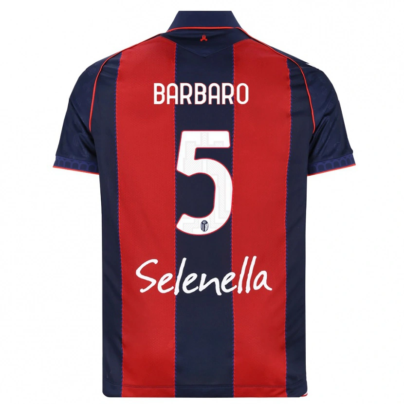 Danxen Mujer Camiseta Elia Barbaro #5 Azul Real Rojo Blanco 1ª Equipación 2026/27 La Camisa México