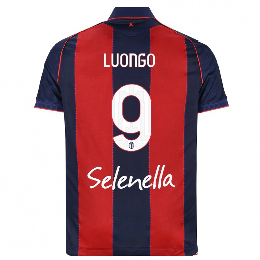 Danxen Mujer Camiseta Francesco Luongo #9 Azul Real Rojo Blanco 1ª Equipación 2026/27 La Camisa México