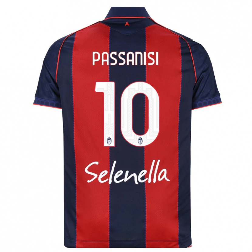 Danxen Mujer Camiseta Fernando Passanisi #10 Azul Real Rojo Blanco 1ª Equipación 2026/27 La Camisa México