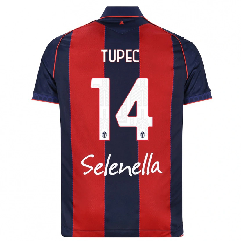 Danxen Mujer Camiseta Leos Tupec #14 Azul Real Rojo Blanco 1ª Equipación 2026/27 La Camisa México