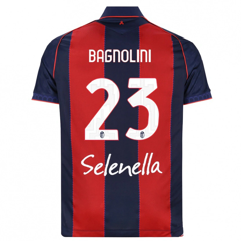 Danxen Mujer Camiseta Nicola Bagnolini #23 Azul Real Rojo Blanco 1ª Equipación 2026/27 La Camisa México