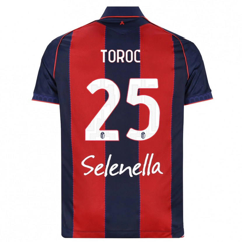 Danxen Mujer Camiseta Andrei Toroc #25 Azul Real Rojo Blanco 1ª Equipación 2026/27 La Camisa México