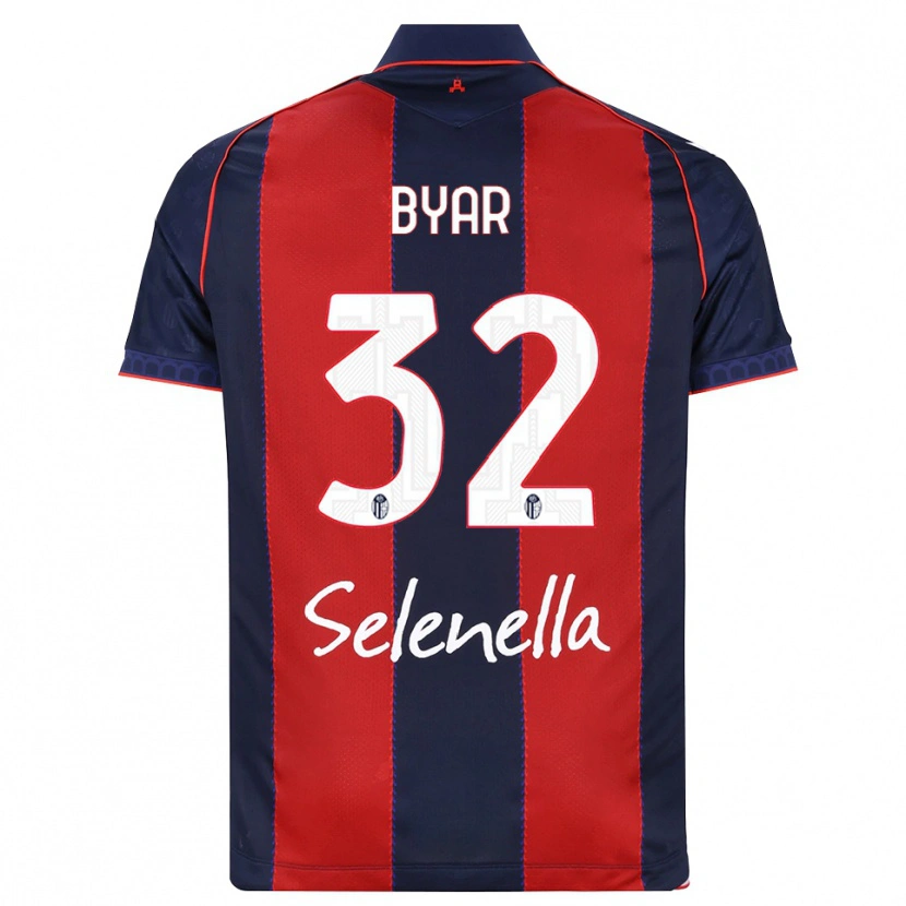 Danxen Mujer Camiseta Naïm Byar #32 Azul Real Rojo Blanco 1ª Equipación 2026/27 La Camisa México