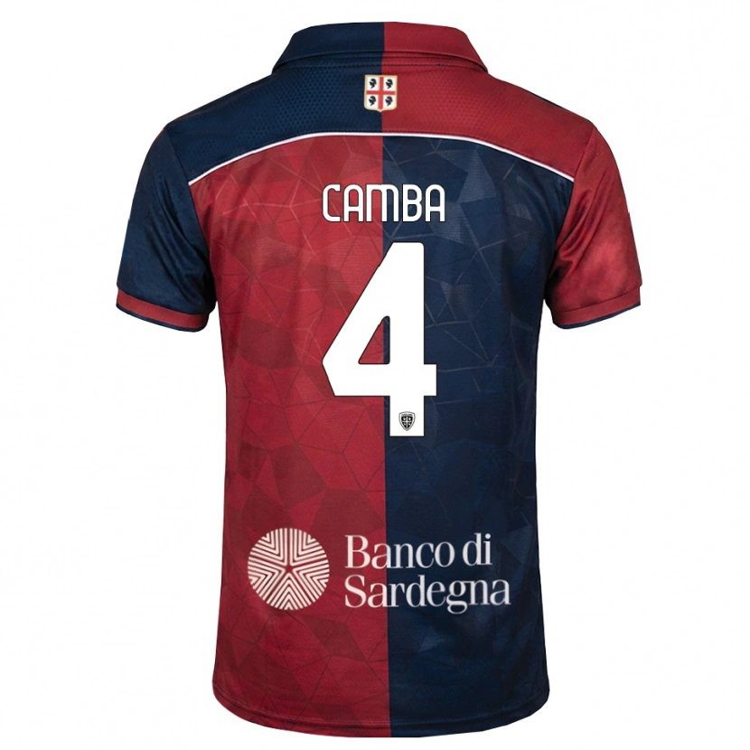 Danxen Mujer Camiseta Daniele Camba #4 Burdeos Azul Real 1ª Equipación 2026/27 La Camisa México