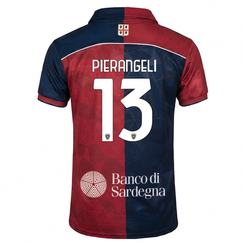 Danxen Mujer Camiseta Luis Pierangeli #13 Burdeos Azul Real 1ª Equipación 2026/27 La Camisa México