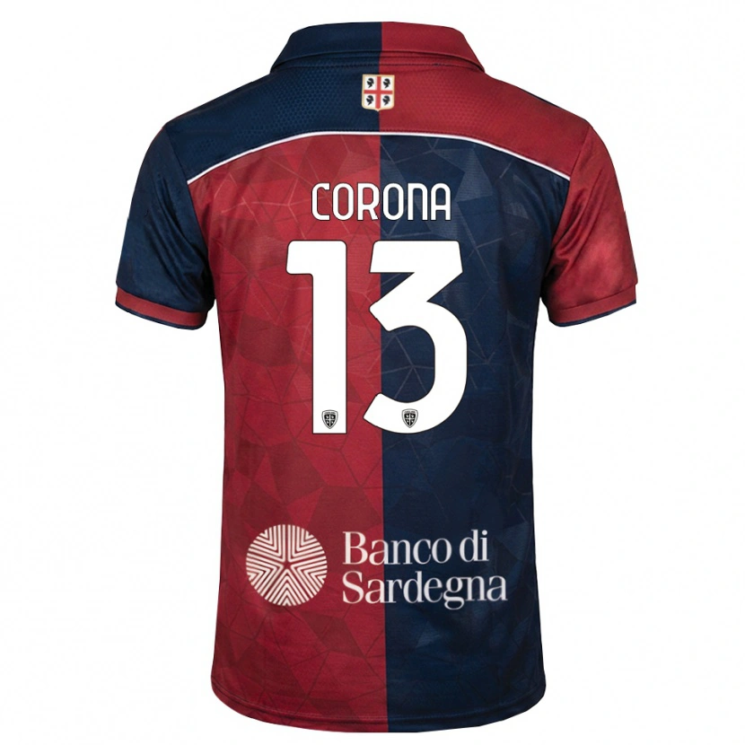 Danxen Mujer Camiseta Claudio Corona #13 Burdeos Azul Real 1ª Equipación 2026/27 La Camisa México