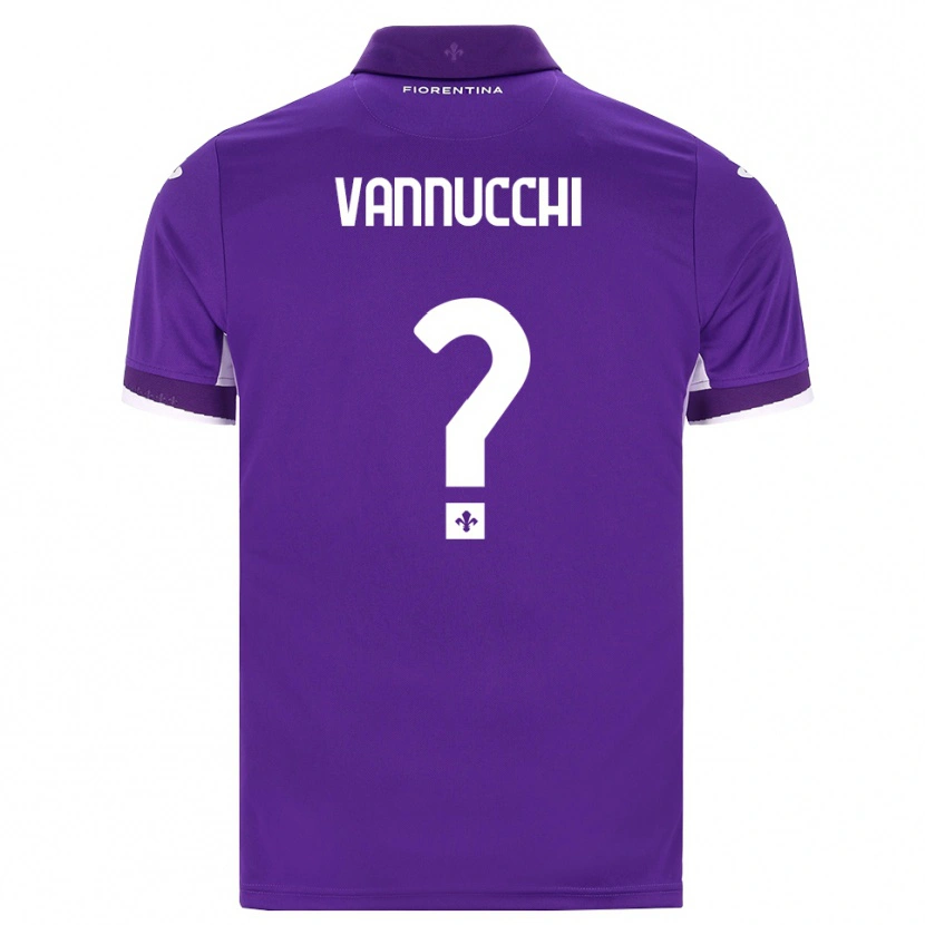 Danxen Mujer Camiseta Tommaso Vannucchi #0 Morado Blanco Rosa 1ª Equipación 2026/27 La Camisa México