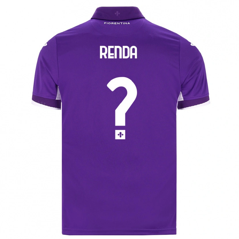 Danxen Mujer Camiseta Thomas Renda #0 Morado Blanco Rosa 1ª Equipación 2026/27 La Camisa México