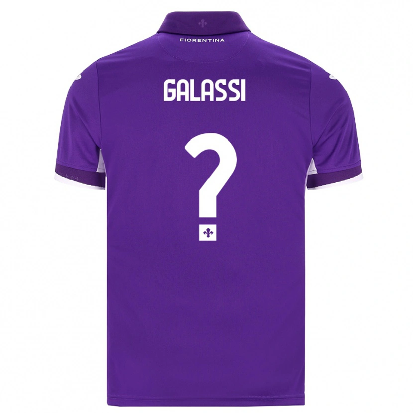Danxen Mujer Camiseta Andrea Galassi #0 Morado Blanco Rosa 1ª Equipación 2026/27 La Camisa México