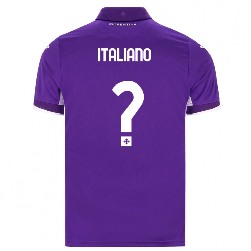 Danxen Mujer Camiseta Riccardo Italiano #0 Morado Blanco Rosa 1ª Equipación 2026/27 La Camisa México