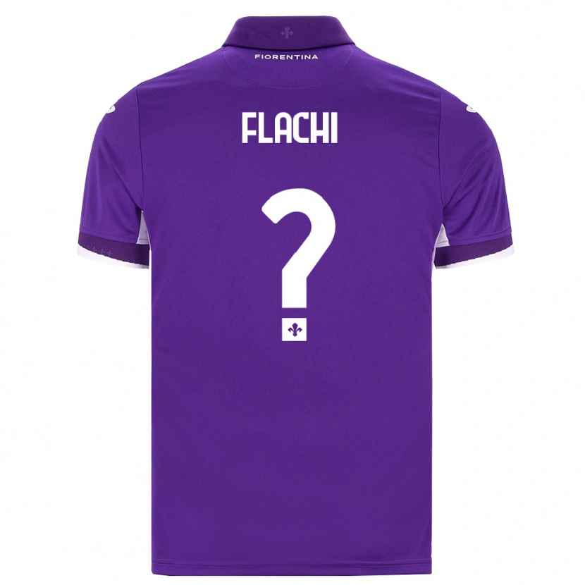 Danxen Mujer Camiseta Tommaso Flachi #0 Morado Blanco Rosa 1ª Equipación 2026/27 La Camisa México