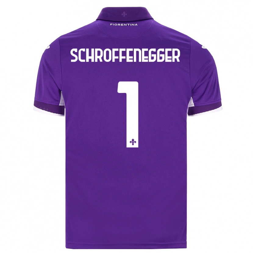 Danxen Mujer Camiseta Katja Schroffenegger #1 Morado Blanco Rosa 1ª Equipación 2026/27 La Camisa México