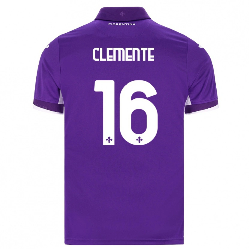 Danxen Mujer Camiseta Raffaele Clemente #16 Morado Blanco Rosa 1ª Equipación 2026/27 La Camisa México