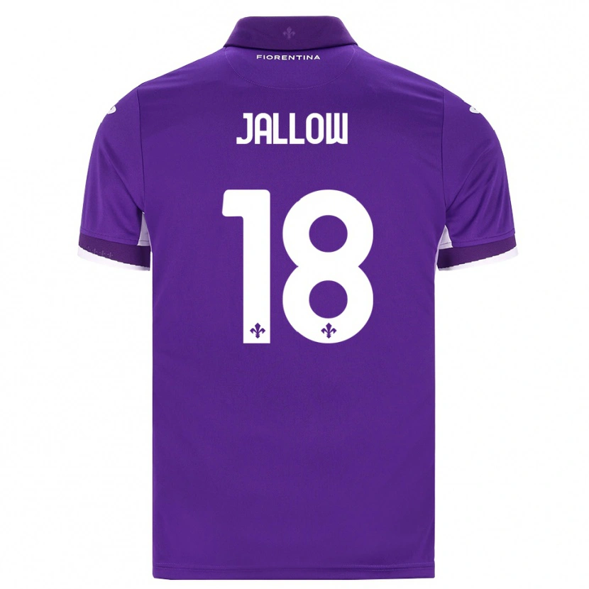 Danxen Mujer Camiseta Sulayman Jallow #18 Morado Blanco Rosa 1ª Equipación 2026/27 La Camisa México