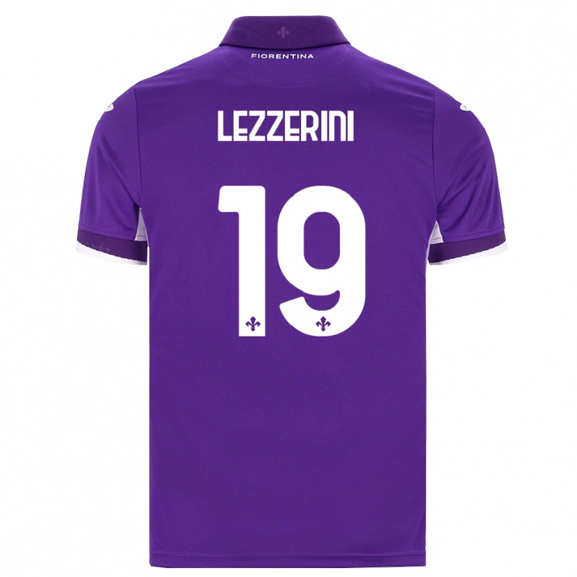 Danxen Mujer Camiseta Luca Lezzerini #19 Morado Blanco Rosa 1ª Equipación 2026/27 La Camisa México