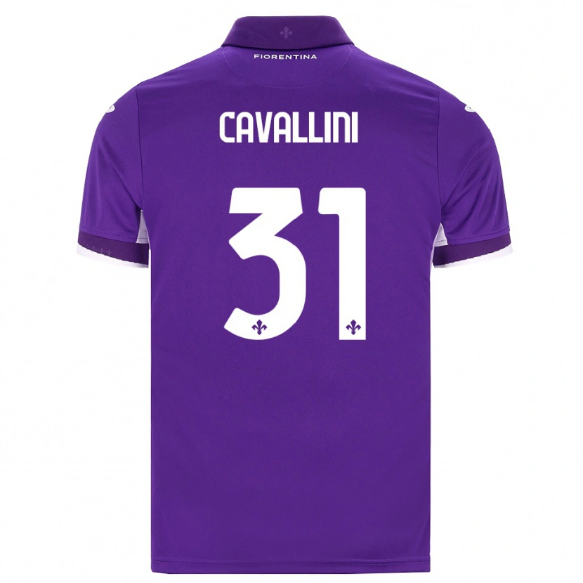 Danxen Mujer Camiseta Aurora Cavallini #31 Morado Blanco Rosa 1ª Equipación 2026/27 La Camisa México