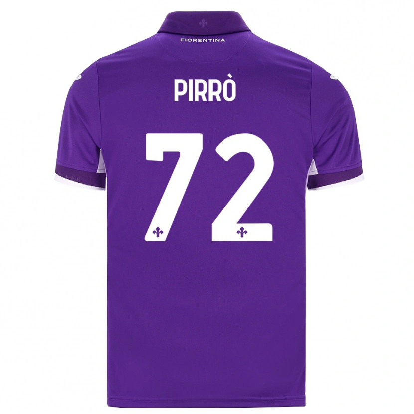 Danxen Mujer Camiseta Antonio Pirrò #72 Morado Blanco Rosa 1ª Equipación 2026/27 La Camisa México