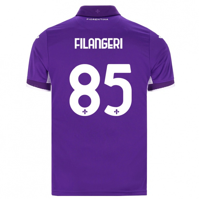 Danxen Mujer Camiseta Maria Luisa Filangeri #85 Morado Blanco Rosa 1ª Equipación 2026/27 La Camisa México