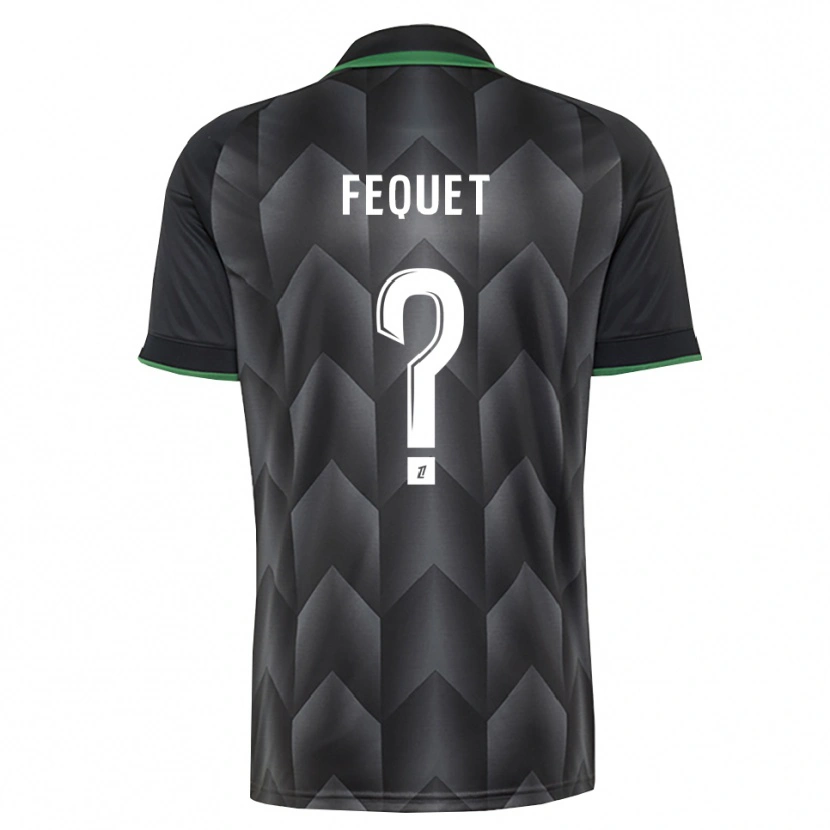 Danxen Mujer Camiseta Noa Fequet #0 Verde Blanco Negro 2ª Equipación 2026/27 La Camisa México