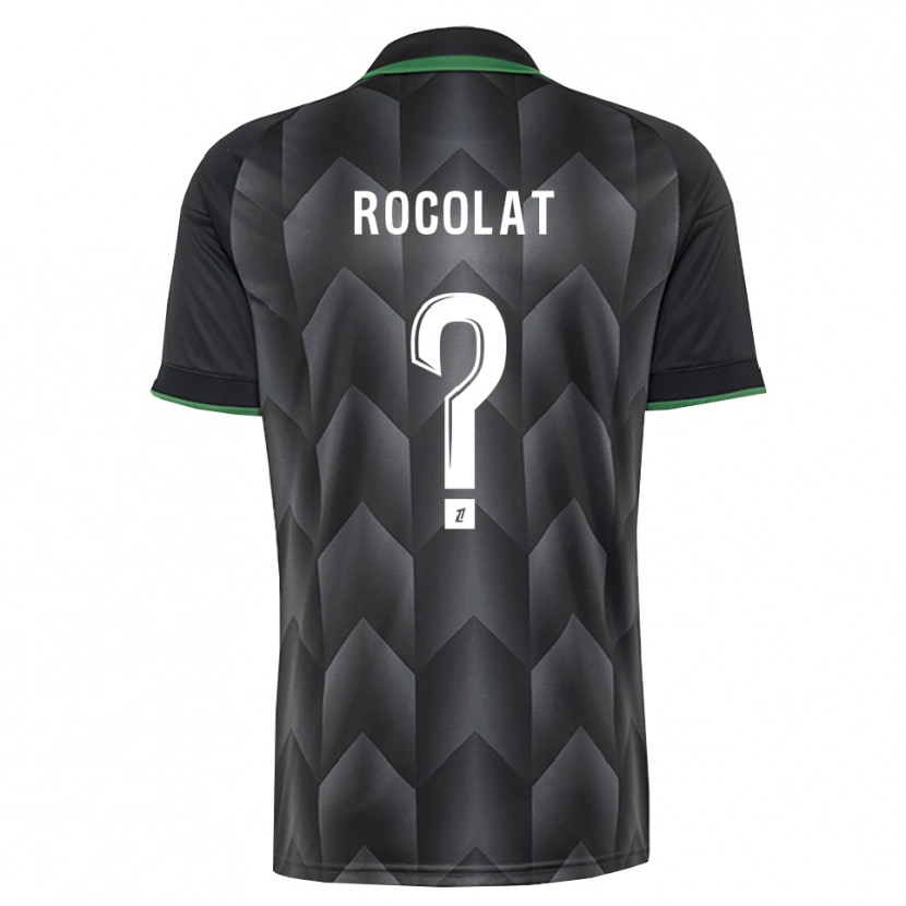 Danxen Mujer Camiseta Jaheden Rocolat #0 Verde Blanco Negro 2ª Equipación 2026/27 La Camisa México